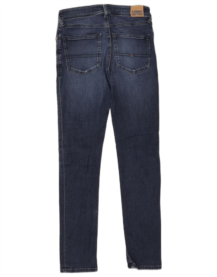 Tommy Hilfiger Slim Jeans für Jungen, 13–14 Jahre, marineblaue Baumwolle