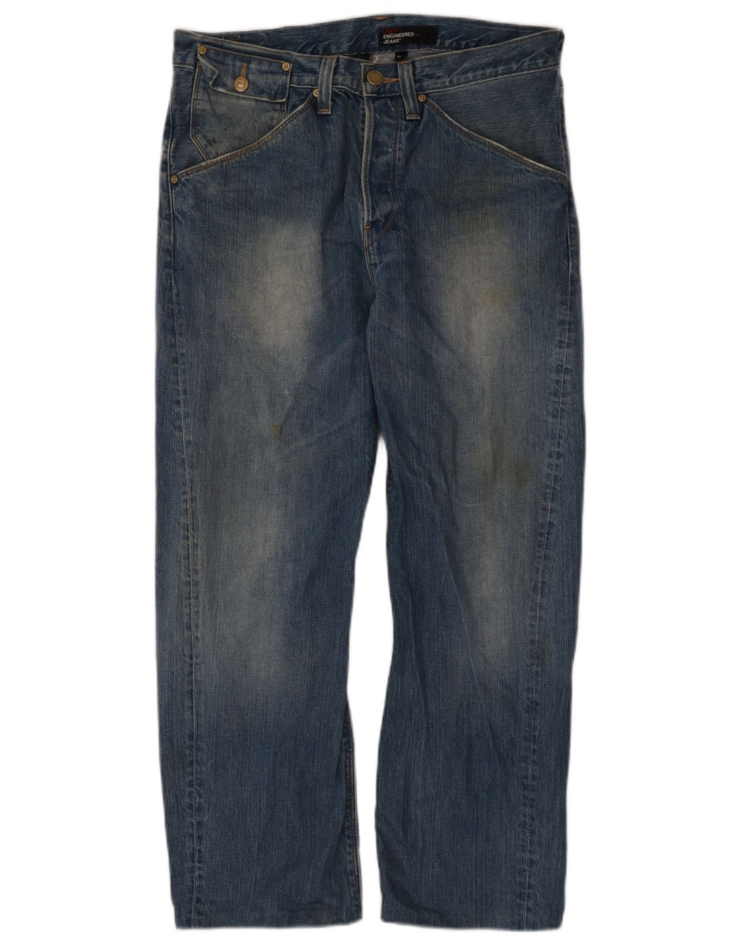 Levi's Herren Straight Jeans W34 L28 Blau