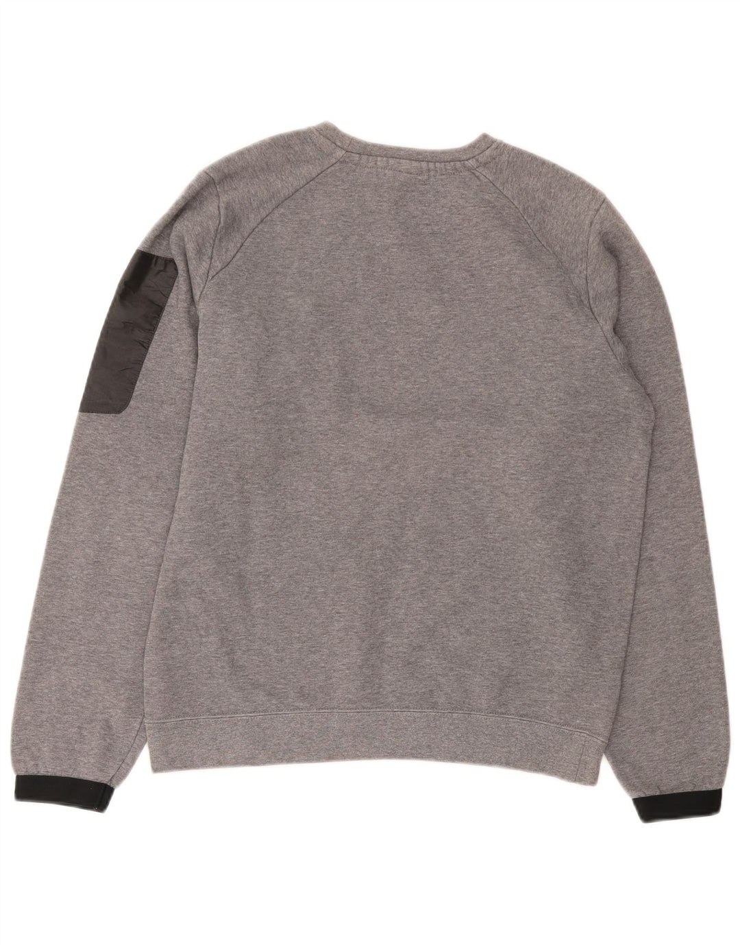 NIKE Herren-Sweatshirt mit Grafik, Größe S, Grau, Colourblock-Baumwolle