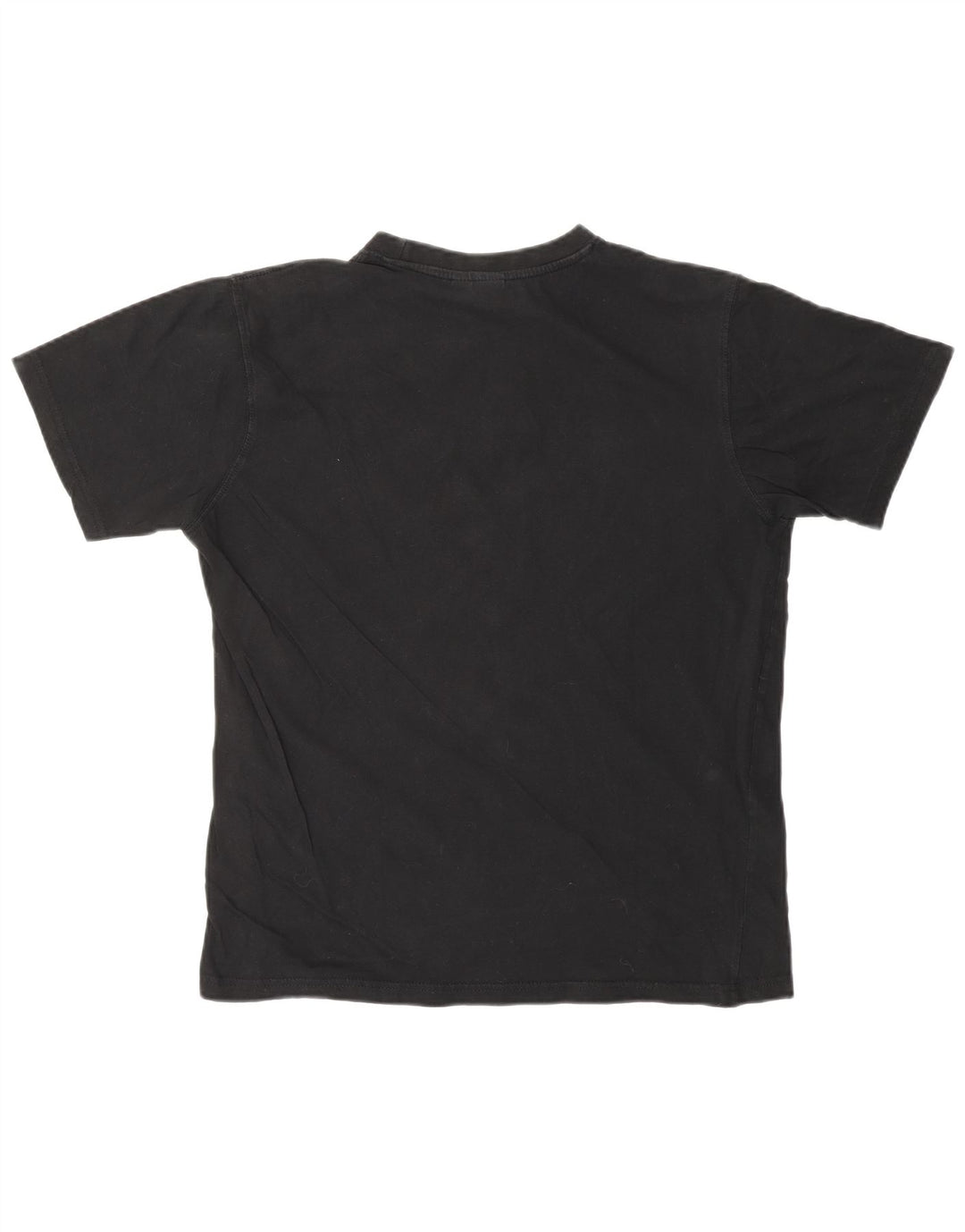 SERGIO TACCHINI Damen T-Shirt Top UK 14 Mittelschwarze Baumwolle