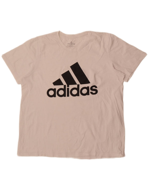 Adidas Herren Grafik T-Shirt Top XL Weiß