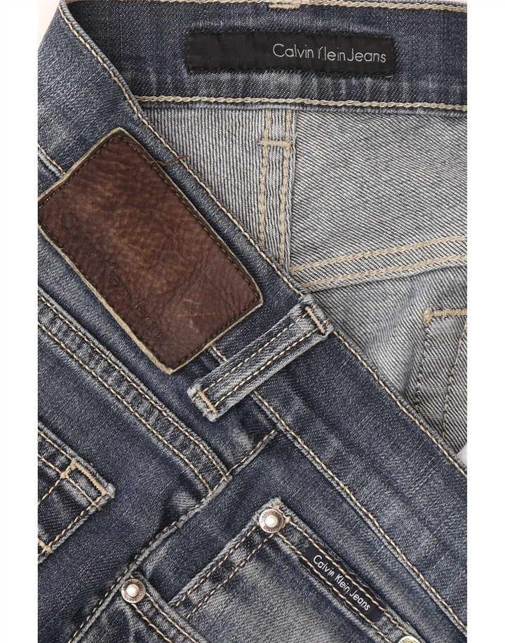 Calvin Klein Herren Straight Jeans W36 L31 Blau