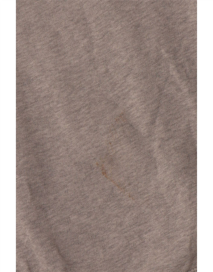 Levi's Damen-Sweatshirt in Übergröße, Größe UK 14, mittelgrau gefleckte Baumwolle