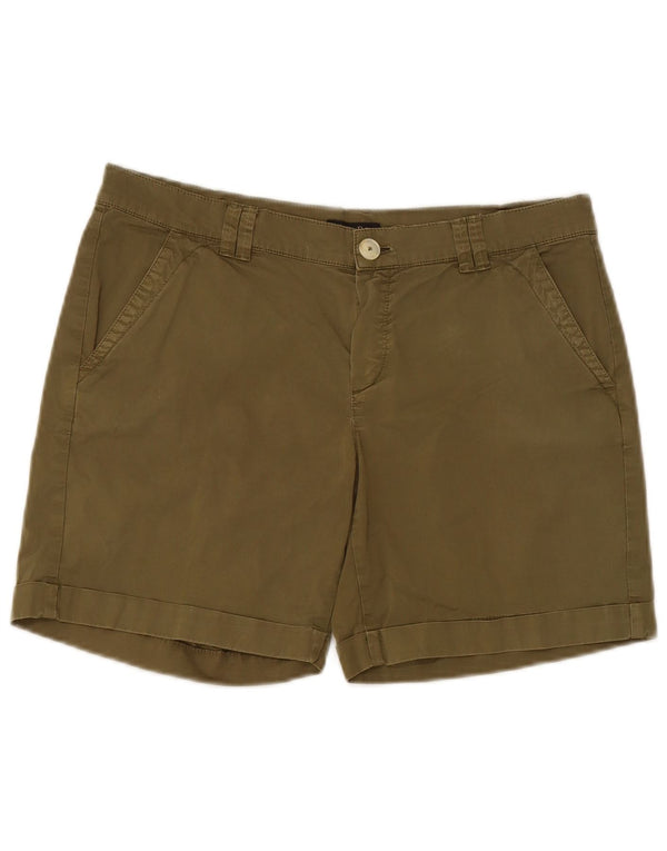 Massimo Dutti Damen Chinoshorts EU 38 Small W28 Khaki