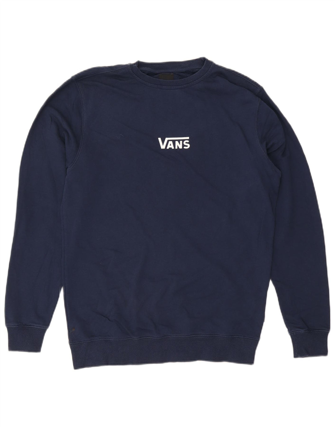 Vans Herren-Sweatshirt-Pullover, klein, marineblau, Baumwolle