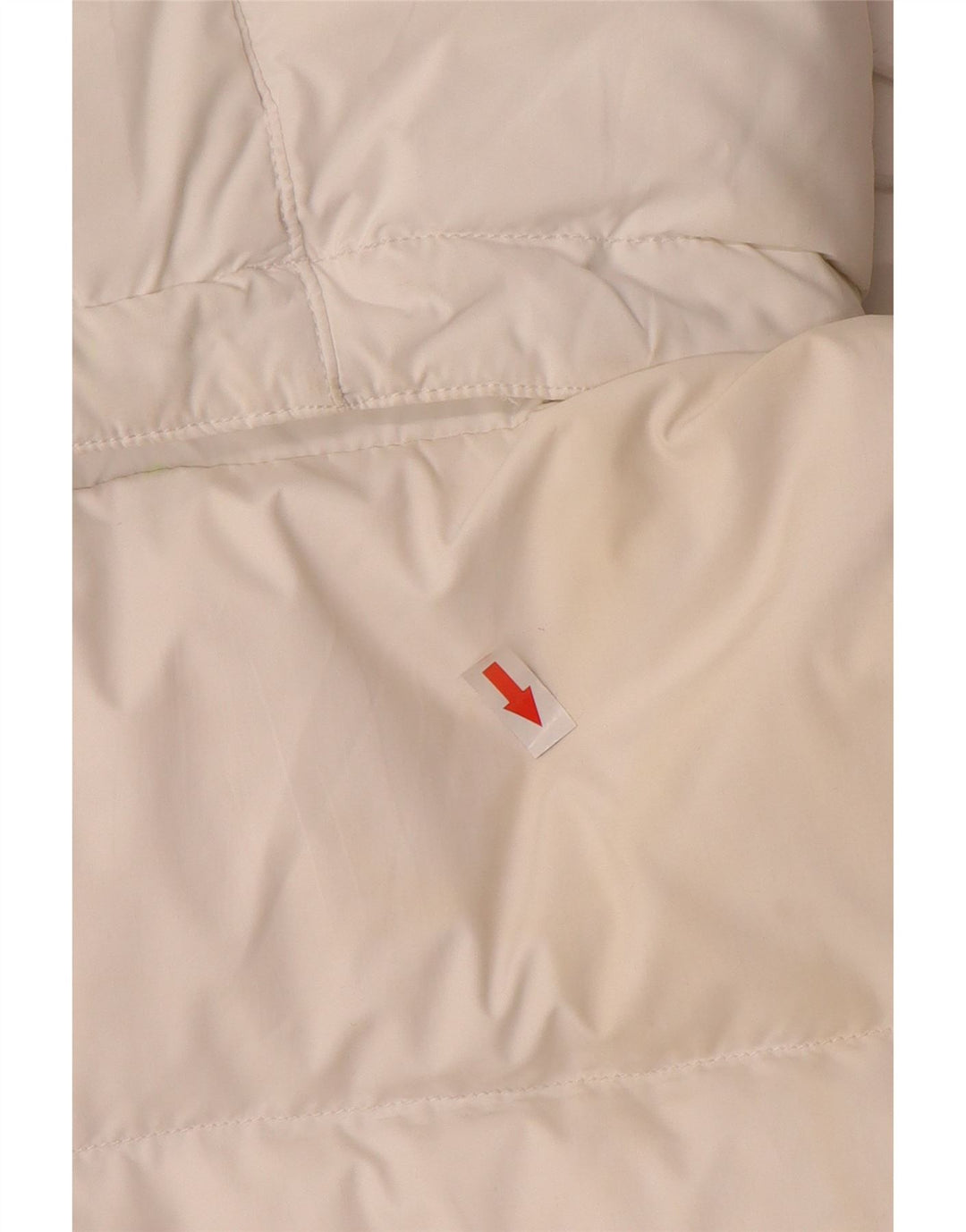 Tommy Hilfiger Herren Graphic Wattierte Jacke UK 40 Large Weiß Colourblock