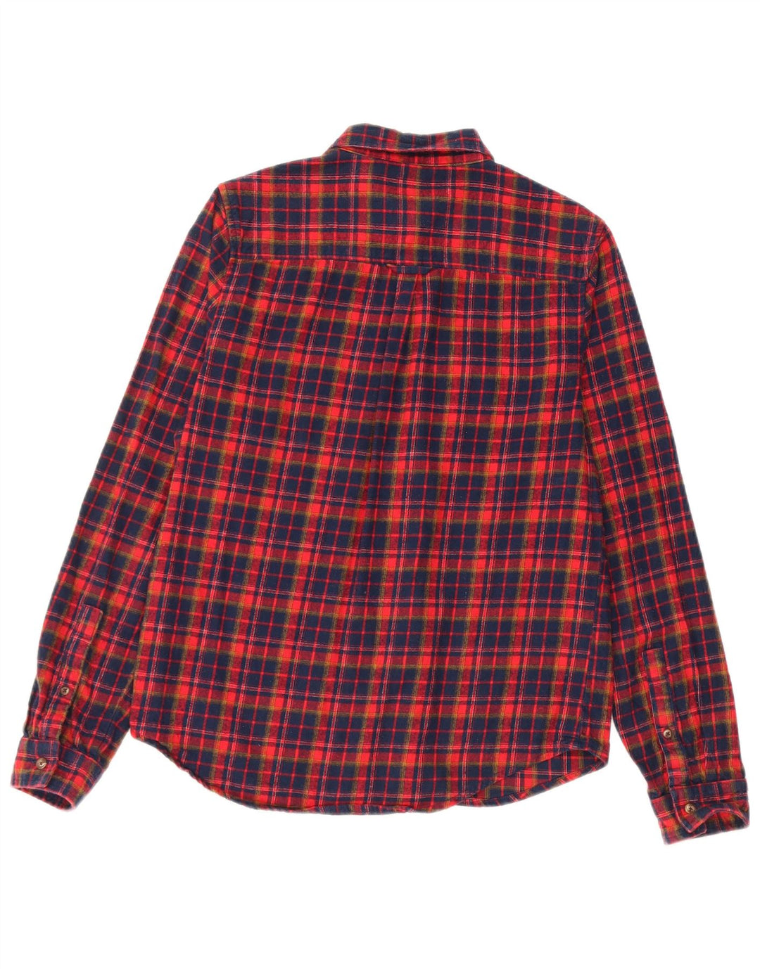 Superdry Flanellhemd für Damen, UK 8, Größe S, marineblau, kariert, Baumwolle