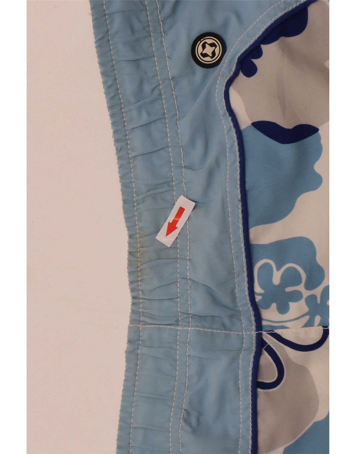 Colmar Herren Badeshorts IT 48 Mittelblaues Blumenmuster aus Polyester