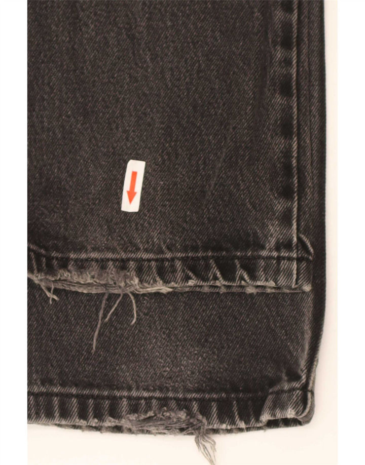 Lee Herren Straight Jeans W30 L32 Schwarz