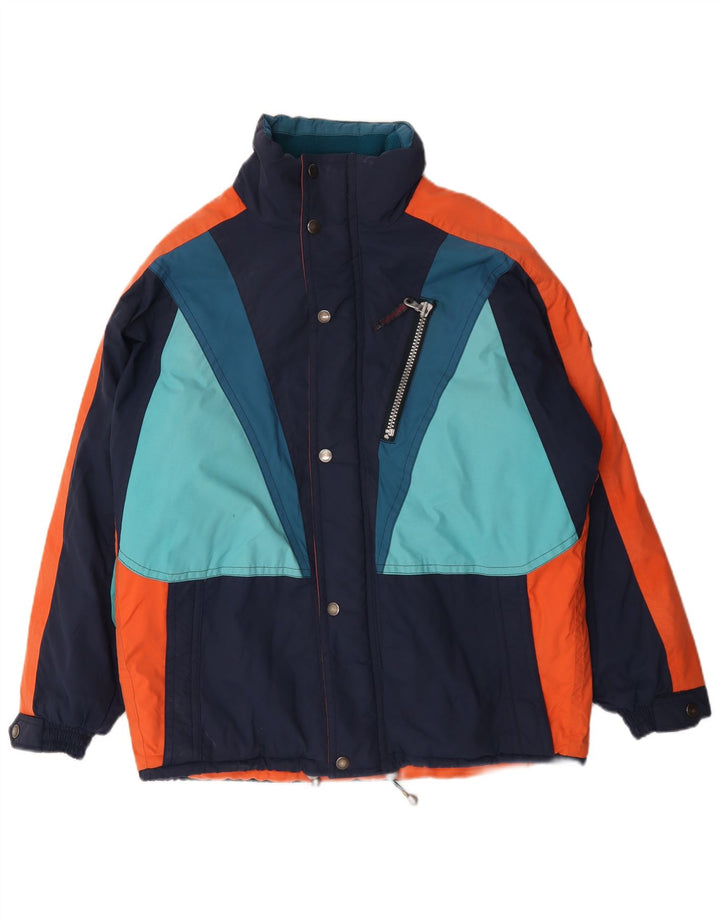 Astrolabio Herren-Skijacke, UK 44, 2XL, Marineblau, Colourblock-Polyamid