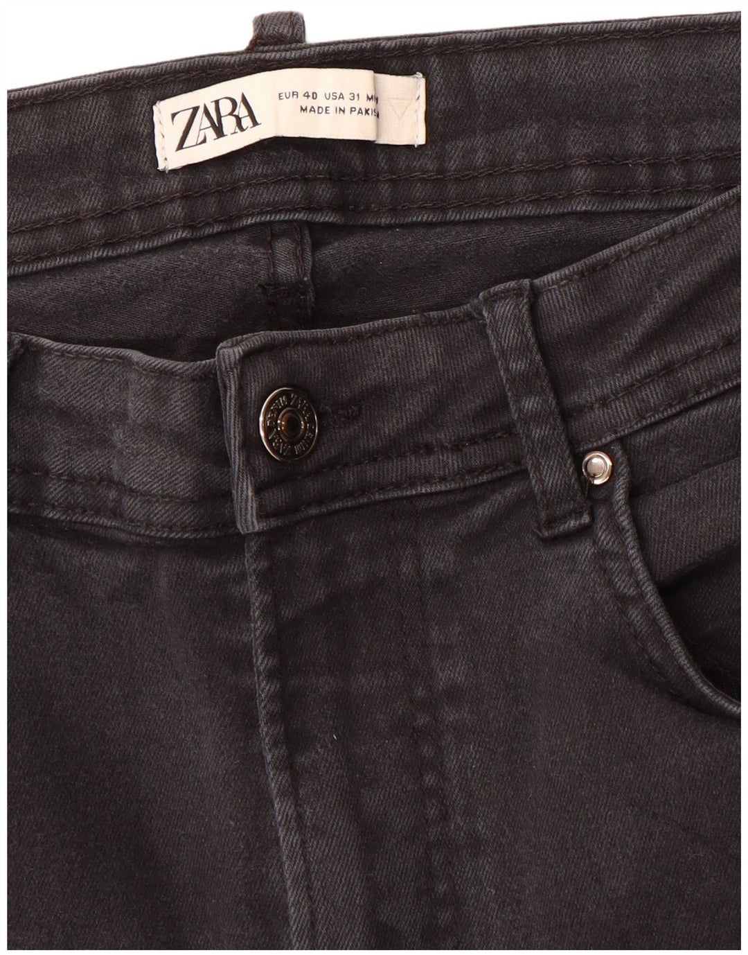 Zara Herren Skinny Jeans EU 40 Medium W31 L28 Grau