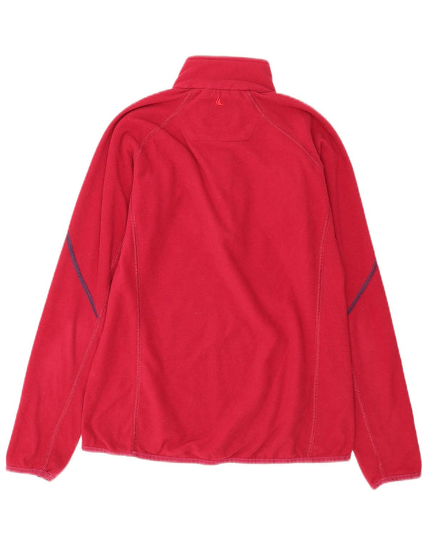 Musto Damen-Fleecepullover mit Reißverschluss am Hals, UK 12, Mittelrosa, Polyester