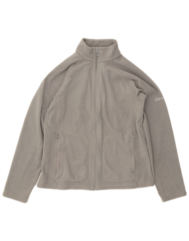 BERGHAUS Damen Fleecejacke UK 16 Large Grau Polyester