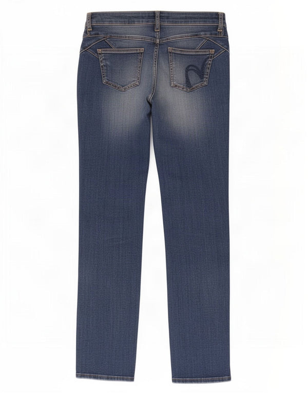Marks & Spencer Damen Per Una Straight Jeans UK 8 Small W30 L29 Blau