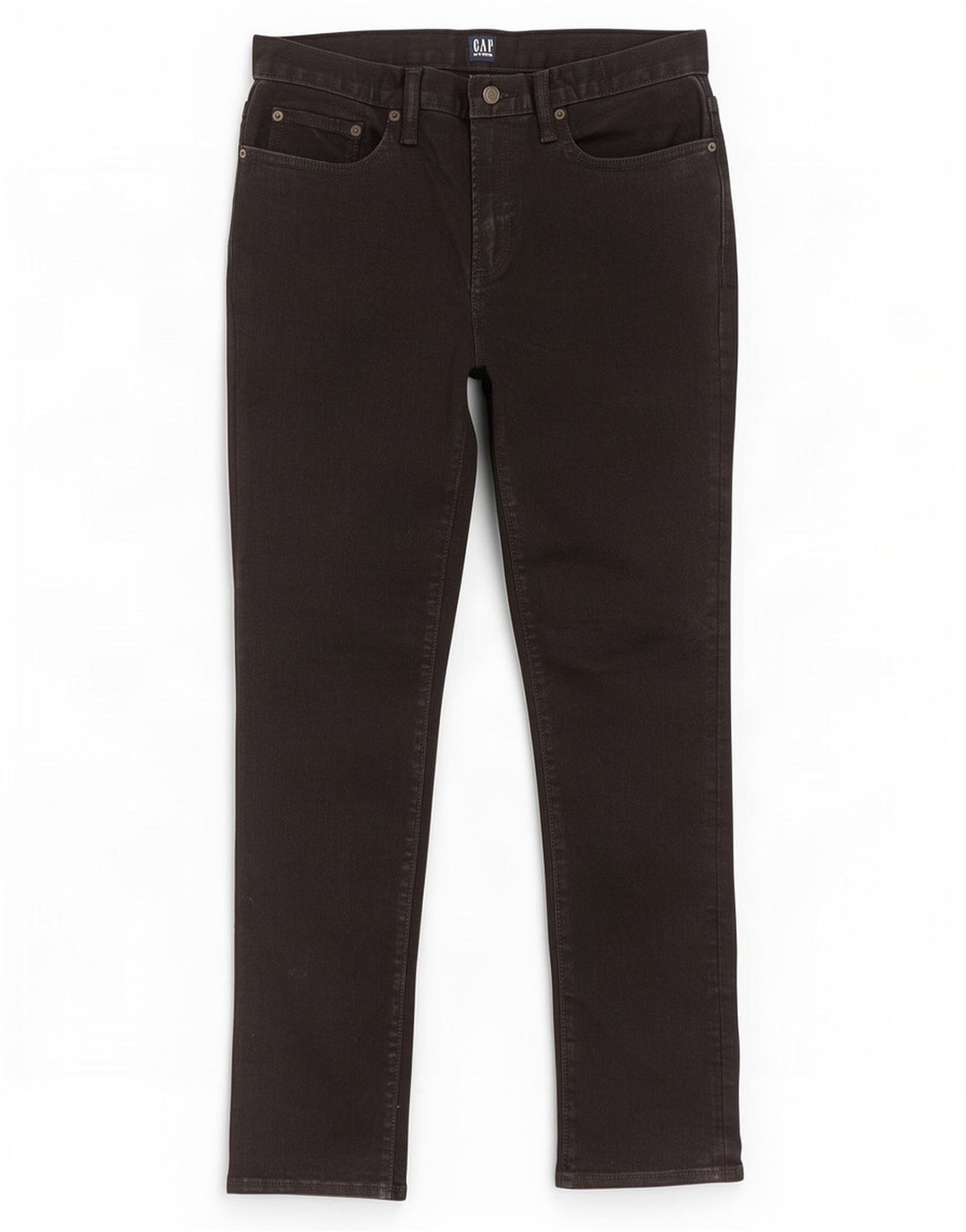 Gap Herren Slim Jeans W30 L30 Schwarz Baumwolle