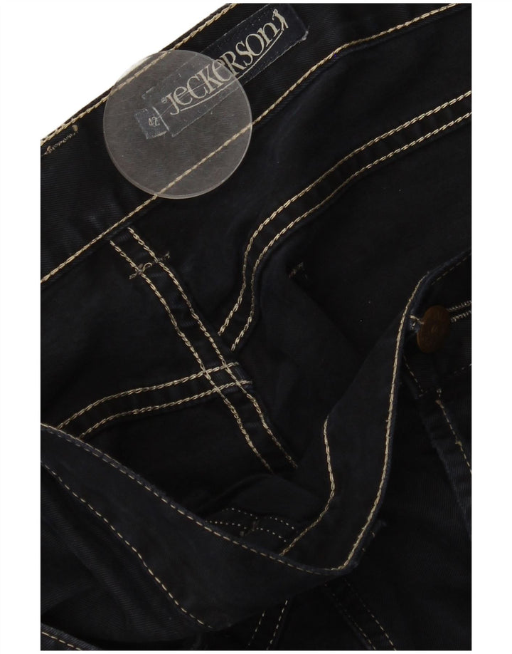 JECKERSON Mens Straight Jeans W42 L31 Navy Blue