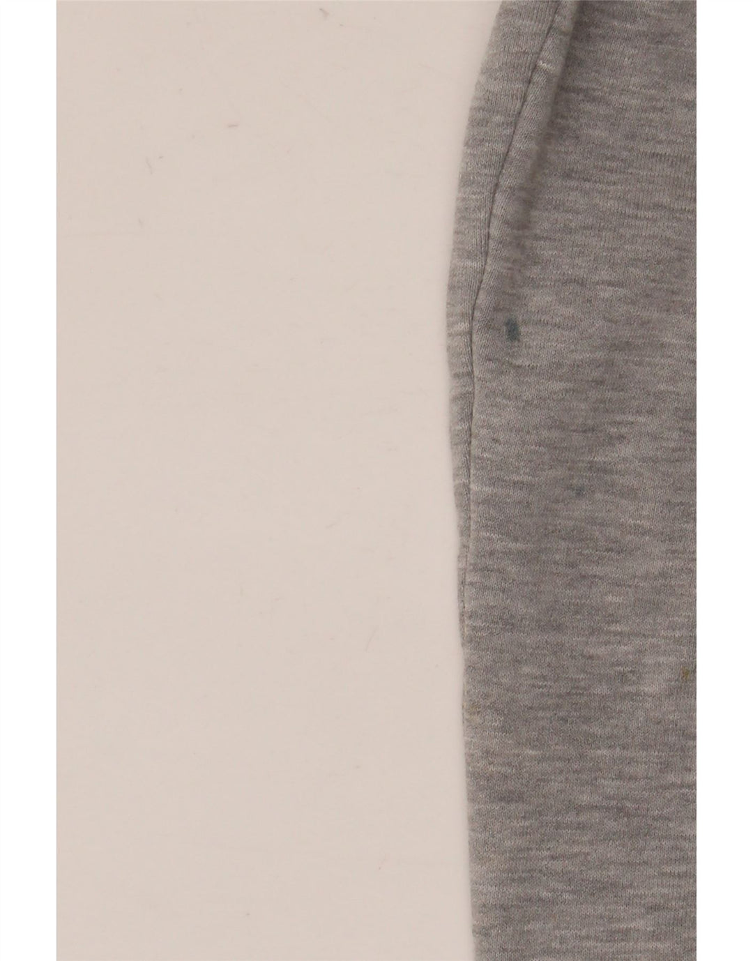 Adidas Herren-Kapuzenpullover mit Reißverschluss, groß, grau gefleckte Baumwolle