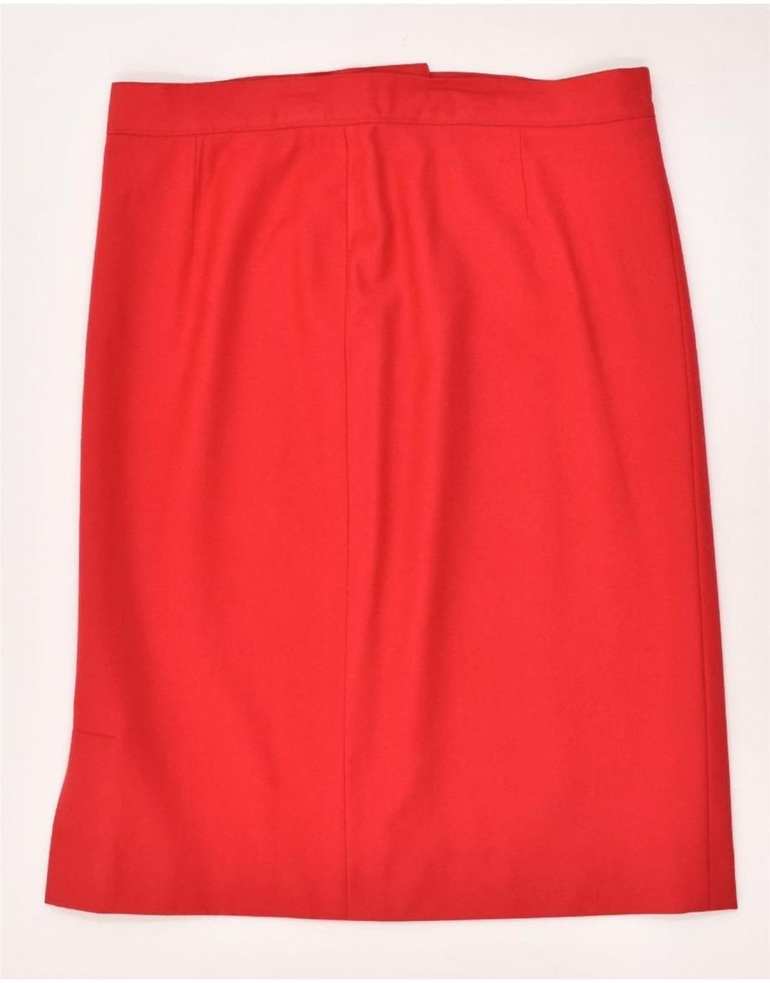 GIANFRANCO FERRE Womens Straight Skirt W34 Large  Red Wool | Vintage Gianfranco Ferre | Thrift | Second-Hand Gianfranco Ferre | Used Clothing | Messina Hembry 