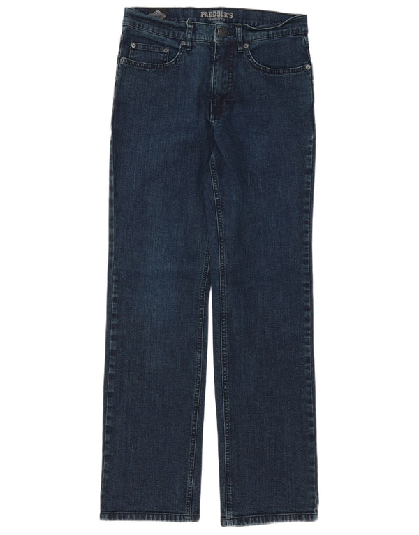 Paddock's Damen Straight Jeans W32 L32 Blaue Baumwolle