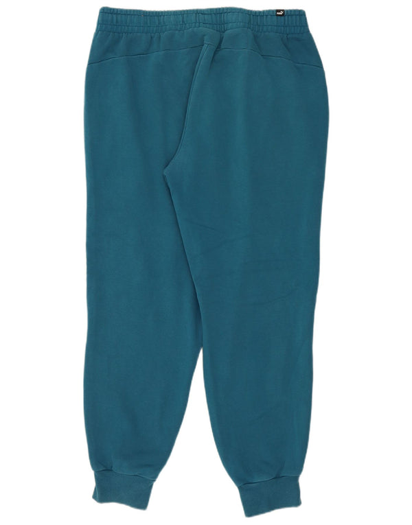 Puma Herren Trainingshose Jogger XL Blau Baumwolle