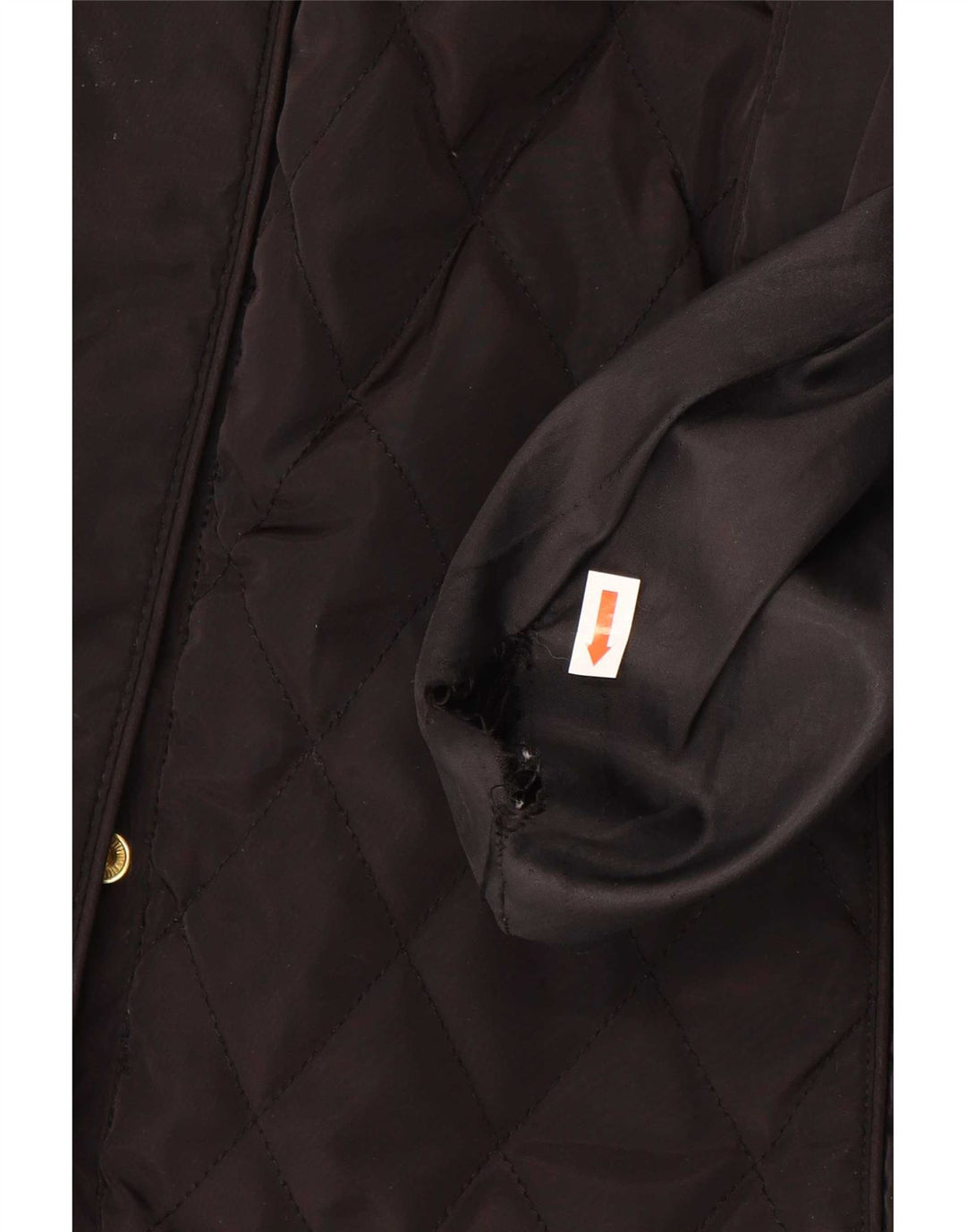 Michael Kors Damen Stepp-Windbreaker-Mantel UK 16 Large Schwarz Polyester