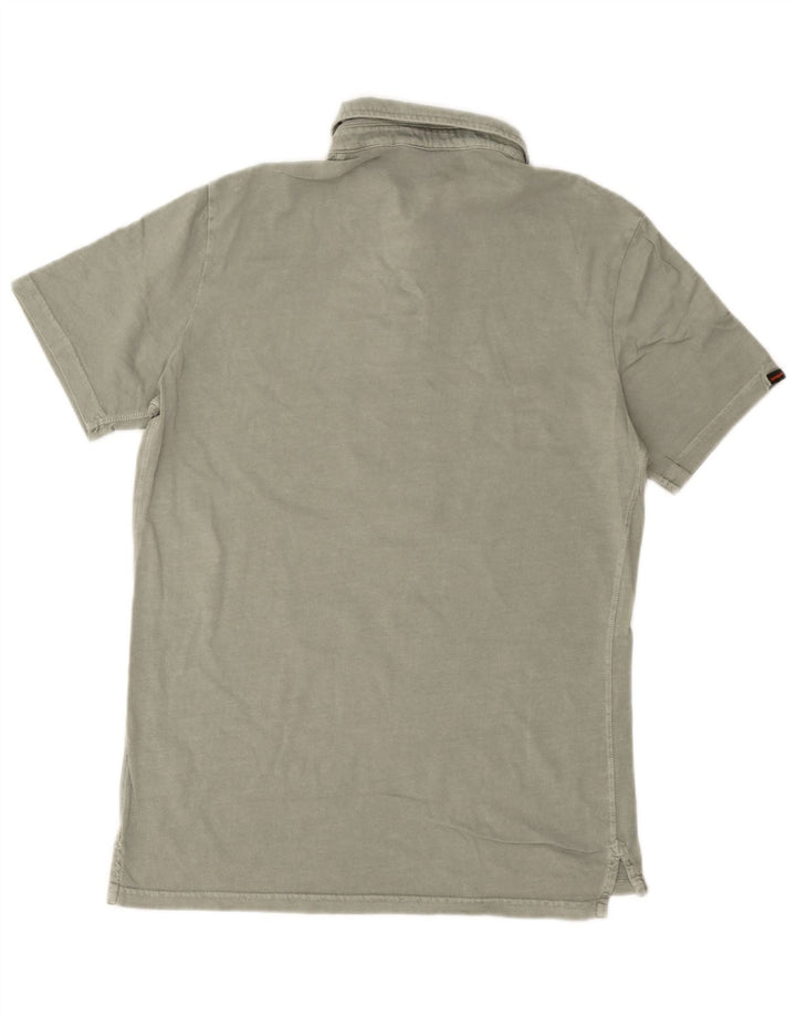 Superdry Herren-Poloshirt, große grüne Baumwolle