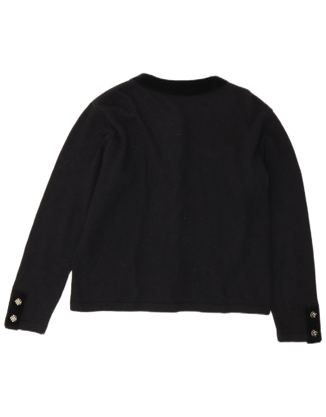 Fausta Damen-Cardigan-Pullover UK 14 Medium Schwarz