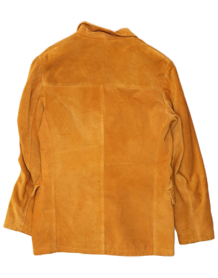 FLYING WEAR Womens Leather Jacket IT 42 Medium Brown Leather Vintage Flying Wear and Second-Hand Flying Wear from Messina Hembry 