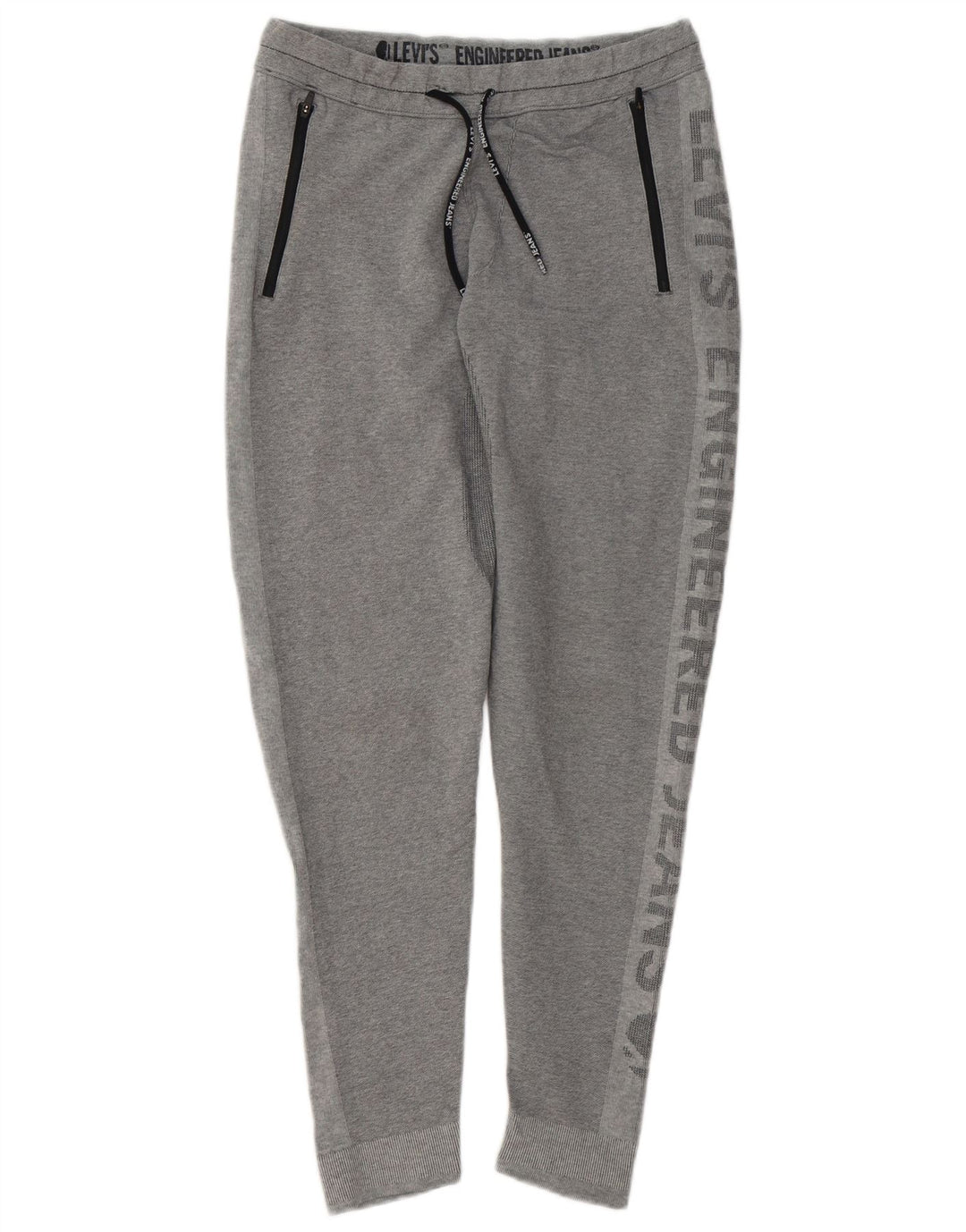 Levi's Herren-Trainingshose mit Grafik, Jogginghose, Größe S, Grau, modern