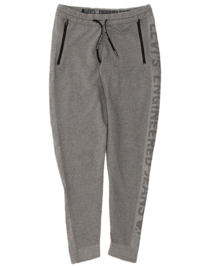 Levi's Herren-Trainingshose mit Grafik, Jogginghose, Größe S, Grau, modern