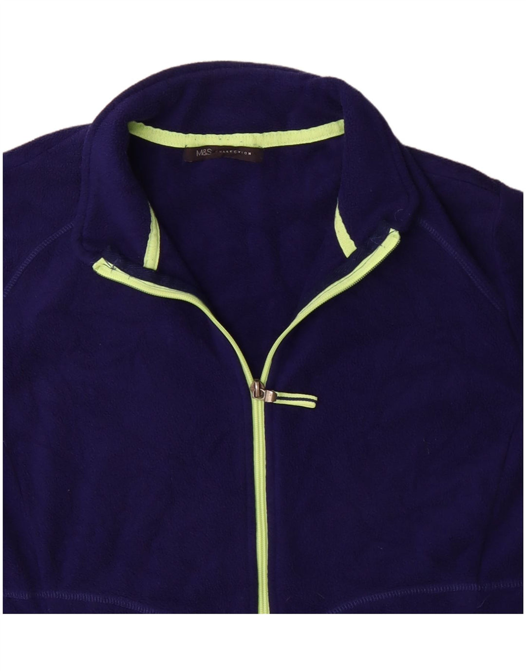 Marks & Spencer Damen Fleecejacke UK 20 2XL Lila Polyester