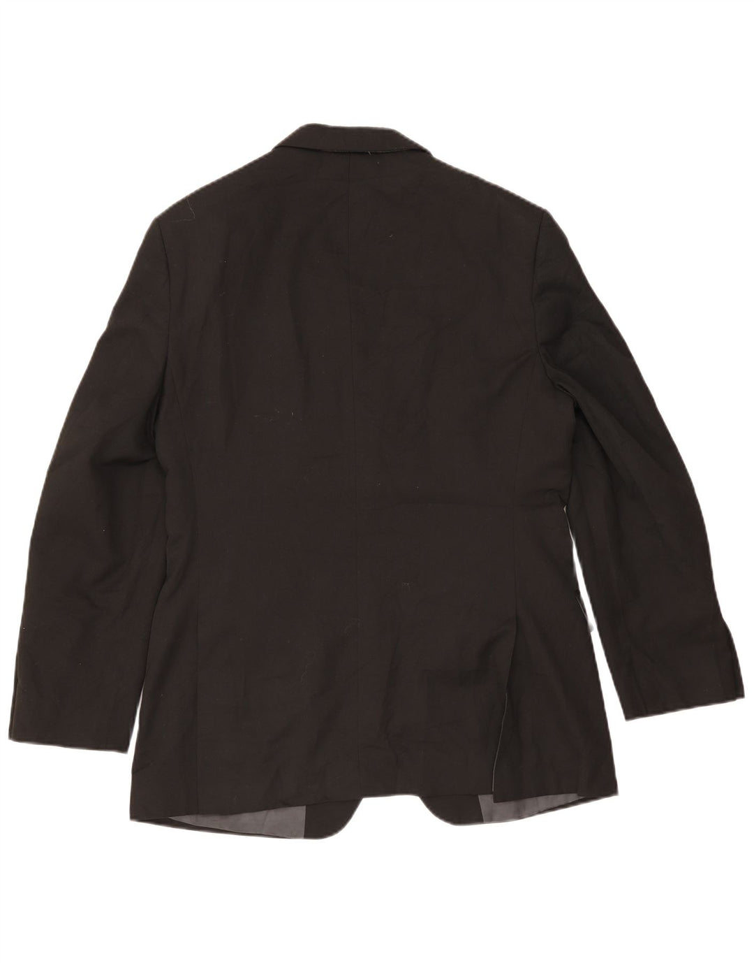 Marks & Spencer Herren-Blazer mit 2 Knöpfen, UK 40, Mittelschwarz, Polyester