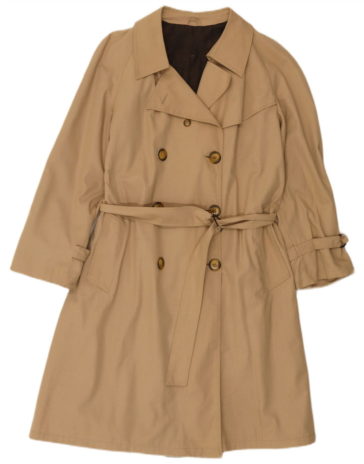 Vintage Damen Trenchcoat IT 44 Medium Beige
