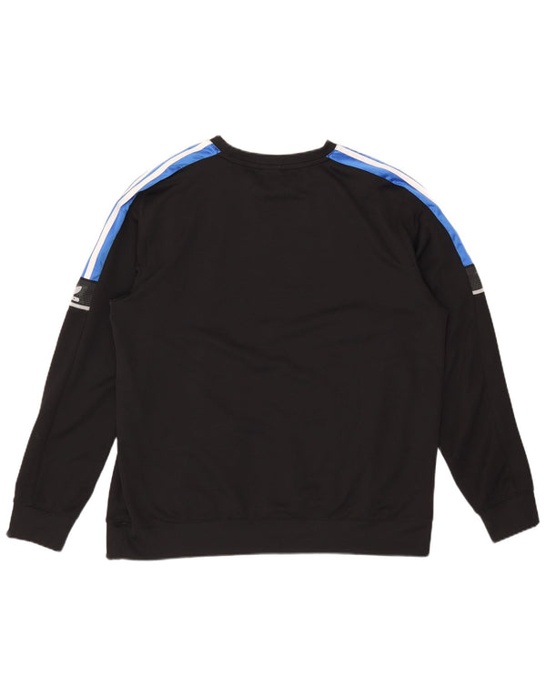 Adidas Herren Graphic Sweatshirt Pullover XL Schwarz Colourblock Polyester