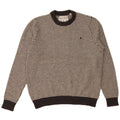 JACK WILLS Damen-Pullover mit Rundhalsausschnitt, UK 20 2XL, grau karierte Wolle