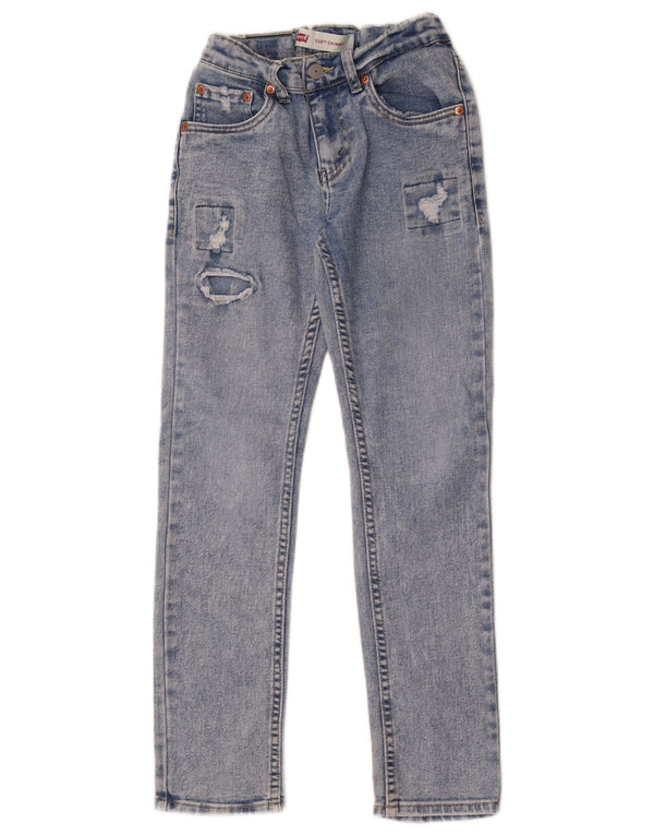 Levi's Jungen 510 Skinny Jeans 9–10 Jahre W22 L26 Blau