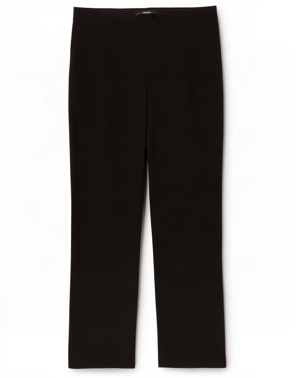 Marks & Spencer Damen Gerade Chinohose UK 10 Small W30 L28 Schwarz