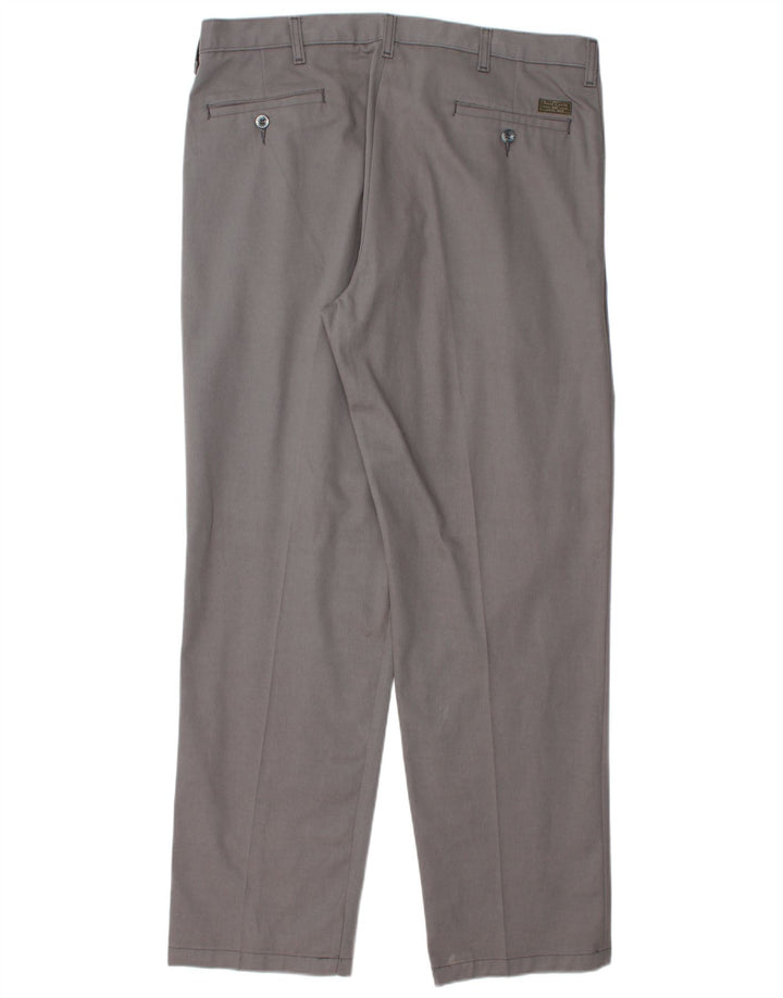 LEE Herren-Chinohose mit Pegged, W36, L32, graue Baumwolle