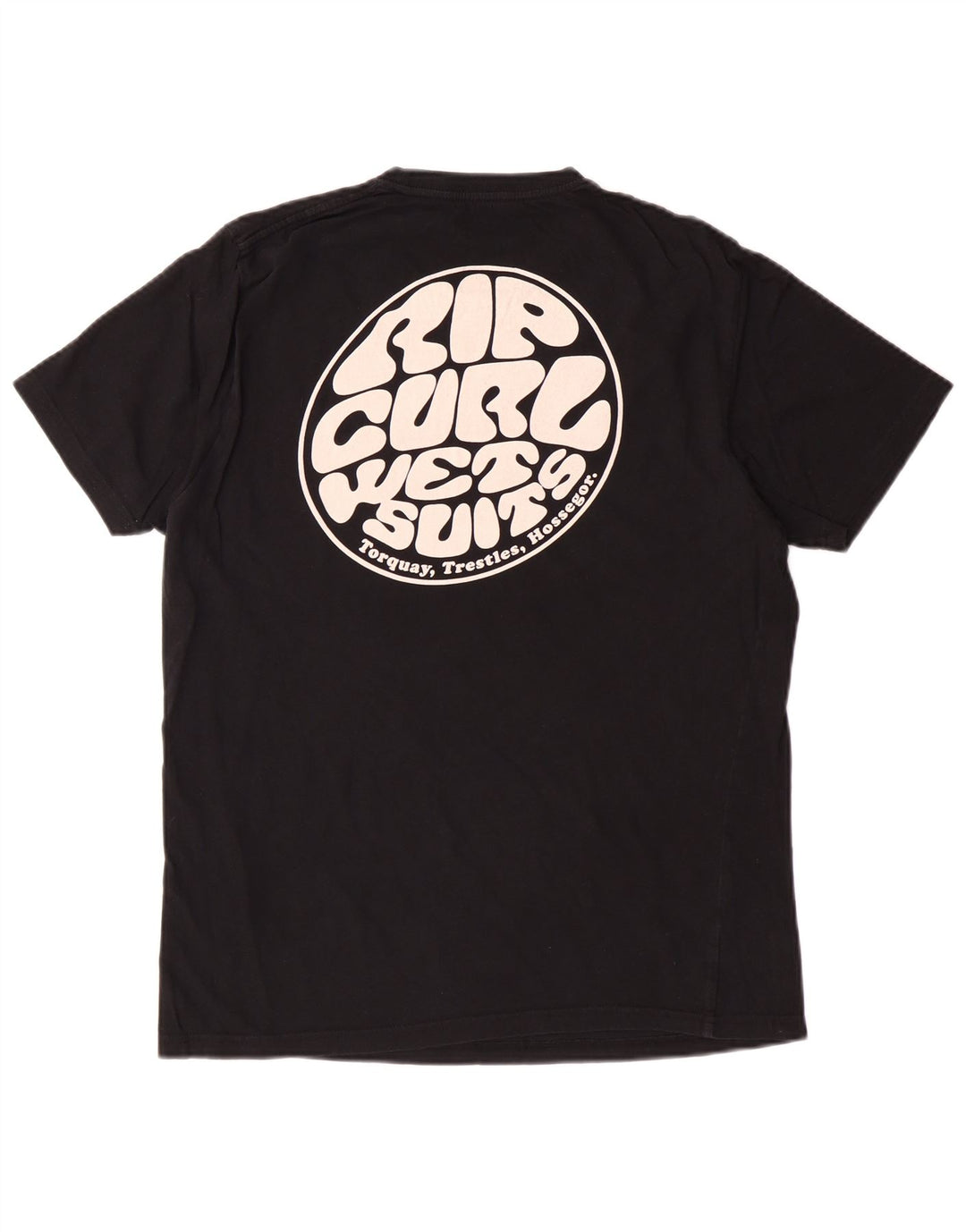 Rip Curl Herren Standard Fit Graphic T-Shirt Top Medium Schwarz