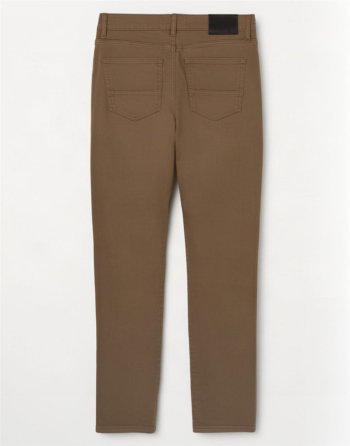 Marks & Spencer Herren Slim Jeans W34 L33 Khaki Baumwolle