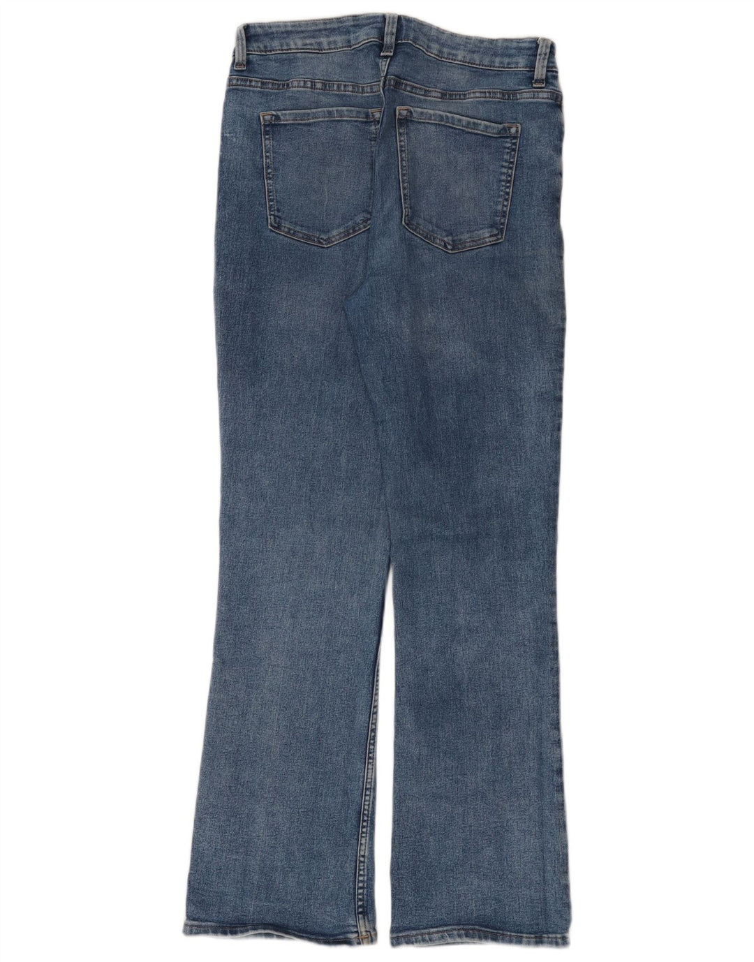 Marks & Spencer Damen The Ivy Bootcut Jeans UK 12 Medium W30 L29 Blau