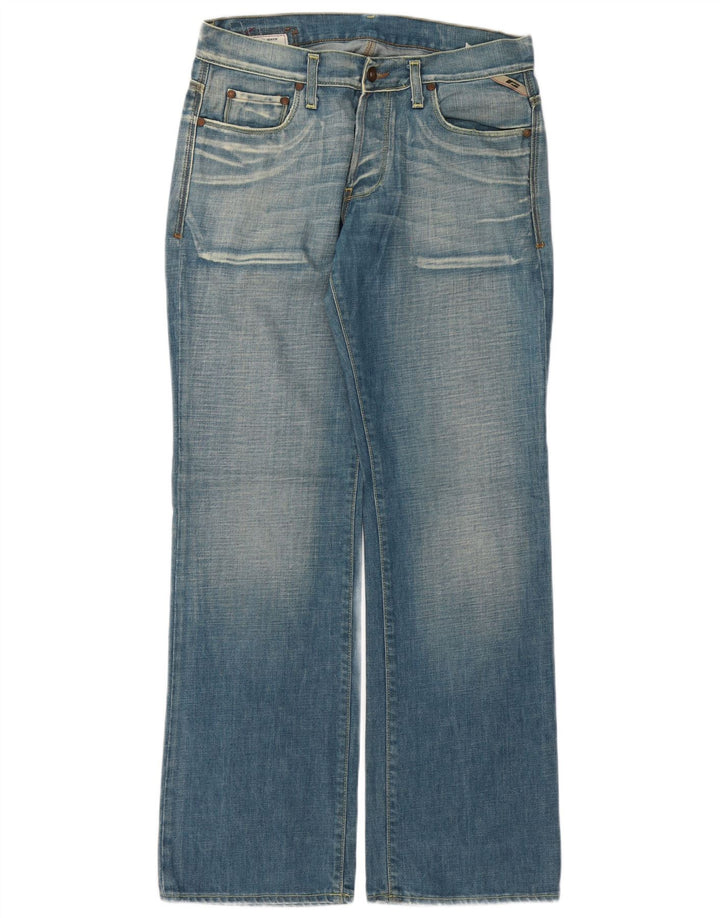 Jack & Jones Herren Loose Jeans W34 L34 Blaue Baumwolle