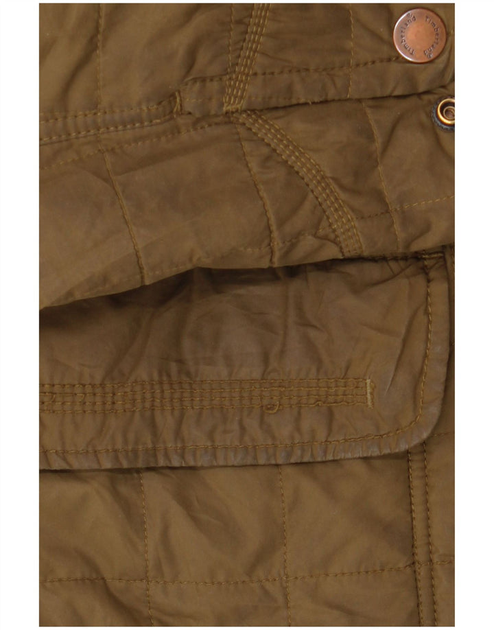 Timberland Herren Utility Jacke UK 36 Small Khaki Polyester