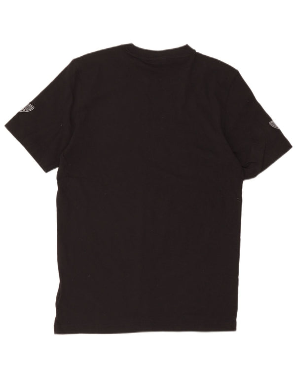 Adidas Herren Grafik T-Shirt Top XS Schwarz Baumwolle