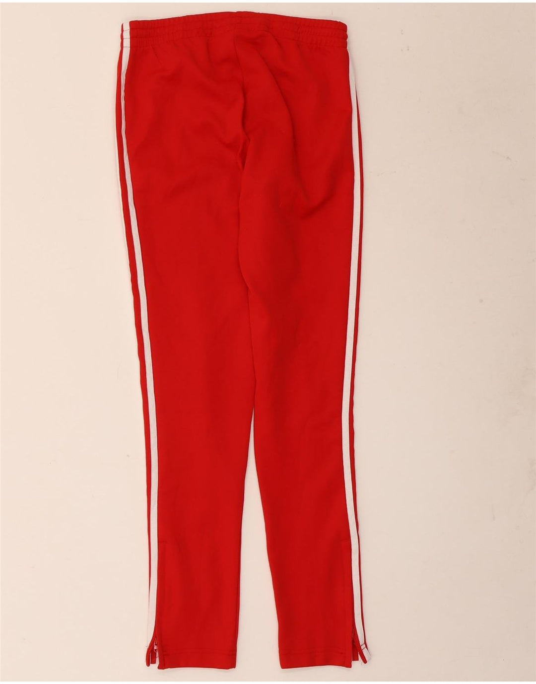 Adidas Damen Trainingshose UK 8 Small Rot Polyester