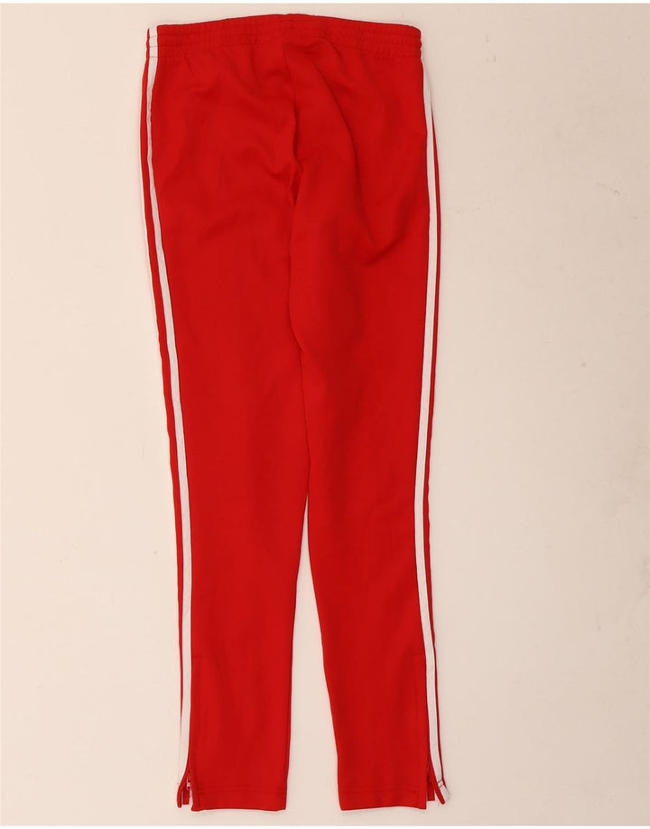 Adidas Damen Trainingshose UK 8 Small Rot Polyester