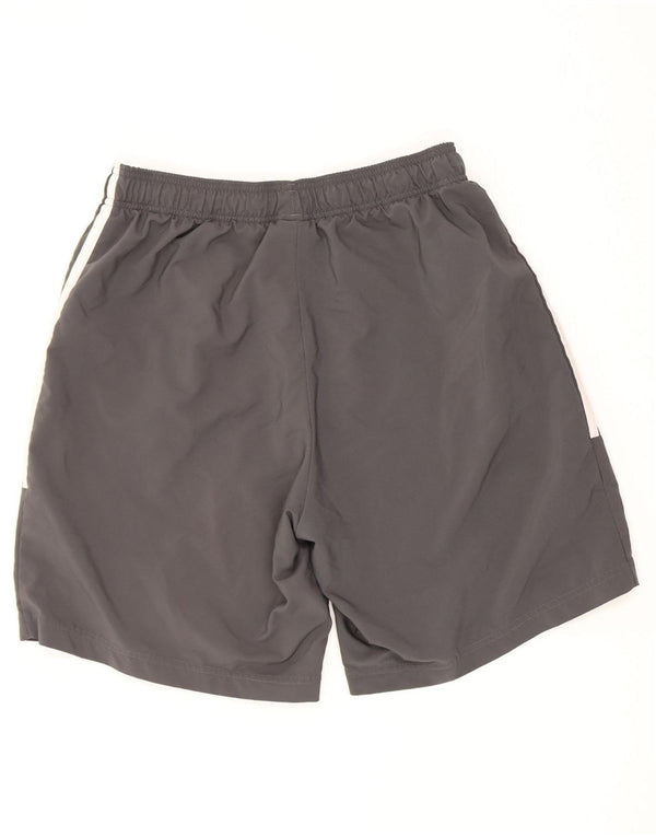 Adidas Herren Sportshorts mittelgraues Polyester