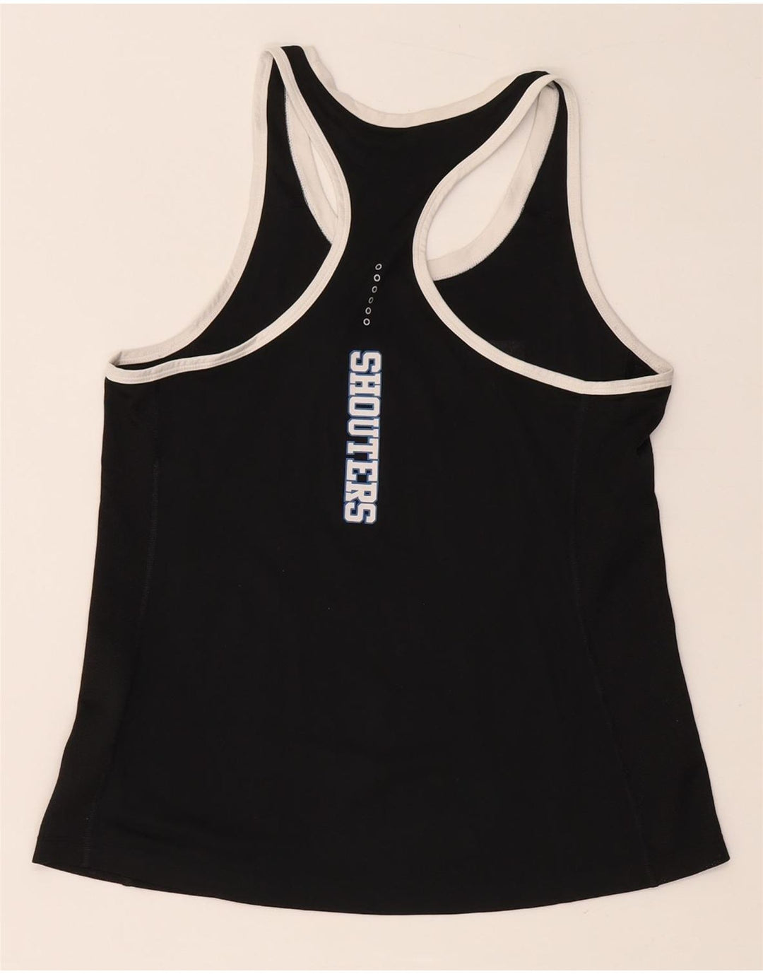Nike Damen Saint Thomas Graphic Vest Top UK 14 Large Schwarz Polyester