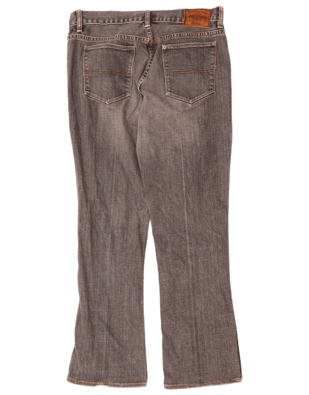 RALPH LAUREN Damen Bootcut-Jeans W30 L29 Grau