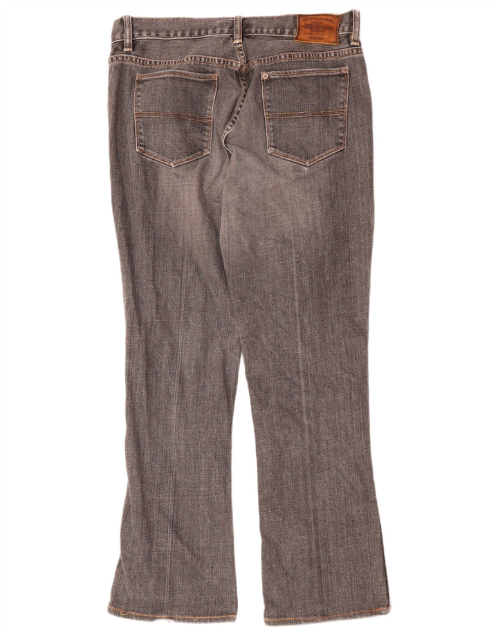 RALPH LAUREN Damen Bootcut-Jeans W30 L29 Grau